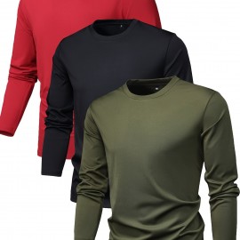 Cool Thermal Hoodies For Men, Men's Casual Color Block Design Hooded Sweatshirt With Kangaroo Pocket Streetwear For Winter Fall, As Gifts